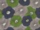 Scrunchie flower green gray Scrunchie flower green gray