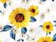 Sonnenblumen weiß Sonnenblumen weiß