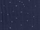 Starry navy double gauze