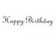 Stempel Happy Birthday