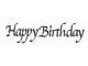 Stempel Happy Birthday