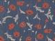 Mohnblumen blau rot Mohnblumen blau rot