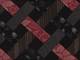 Patch Streifen schwarz rot Patch Streifen schwarz rot