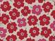 Wachstuch Simple Flower red Wachstuch Simple Flower red