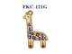 Reißverschluss Anhänger Giraffe Reißverschluss Anhänger Giraffe