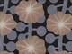 Diagonal flower black Diagonal flower black