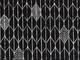 Wachstuch Leaf Pattern black Wachstuch Leaf Pattern black