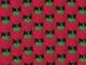 Wachstuch Strawberry Party black Wachstuch Strawberry Party black