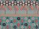 Wachstuch Blumen Patch hellblau Wachstuch Blumen Patch hellblau