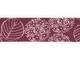 Washi Tape hydrangea red purple 15mm Washi Tape hydrangea red purple 15mm