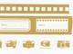 Washi Tape Camera gold 3er Set 10+15+20mm Washi Tape Camera gold 3er Set 10+15+20mm