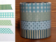 Washi Tape gingham, stripes & dots blue 4er Set 13mm