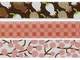 Washi Tape Lily of the valley pink 3er Set 15mm Washi Tape Lily of the valley pink 3er Set 15mm