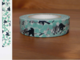 Washi Tape message bird blue 15mm