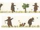 Washi Tape mt ex Kasaneru - Bear & Squirrel 30mm Washi Tape mt ex Kasaneru - Bear & Squirrel 30mm