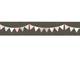 Washi Tape Garland charcoal gray 15mm Washi Tape Garland charcoal gray 15mm