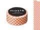 Washi Tape plaid salmon pink 15mm Washi Tape plaid salmon pink 15mm