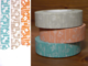 Washi Tape small flower 3er Set 15mm