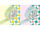Washi Tape square yellow&pink 2er Set 15mm Washi Tape square yellow&pink 2er Set 15mm