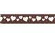 Washi Tape Heart brown 15mm Washi Tape Heart brown 15mm