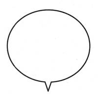 Stempel Sprechblase Stempel Sprechblase