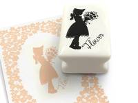 Silhouette Stamp Flower Silhouette Stamp Flower