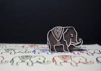 Blockwallah Stempel - Royal Elephant Blockwallah Stempel - Royal Elephant
