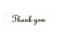 Hochzeitsstempel - Thank you Hochzeitsstempel - Thank you