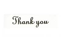 Hochzeitsstempel - Thank you Hochzeitsstempel - Thank you