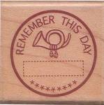 Stempel Remember this day Stempel Remember this day