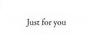 Stempel Just for you Stempel Just for you
