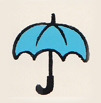 Stempel Schirm