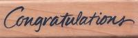 Stempel Congratulations Stempel Congratulations