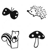 Lovely Handy Stamp Set Igel Lovely Handy Stamp Set Igel