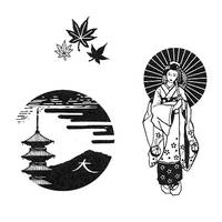 Gotouchi Stamp Set Kyoto Gotouchi Stamp Set Kyoto