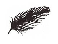 Hochzeitsstempel - Feder Hochzeitsstempel - Feder