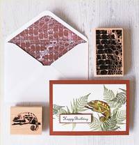 Stempel Wild Life Krokodilmuster Stempel Wild Life Krokodilmuster