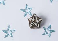 Blockwallah Stempel - Tiny Starfish Blockwallah Stempel - Tiny Starfish
