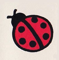 Stempel Marienkäfer Stempel Marienkäfer