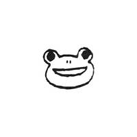 Ministempel Frosch Ministempel Frosch
