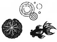 Stempelset Goldfisch Stempelset Goldfisch