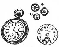 Stempelset Uhr Stempelset Uhr
