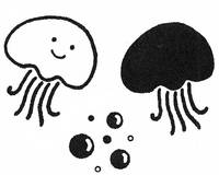 Stempelset Qualle Stempelset Qualle