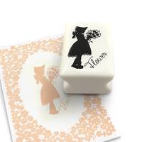Silhouette Stamp Flower Silhouette Stamp Flower