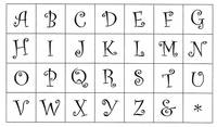 Mini Stempel Set Alphabet groß Mini Stempel Set Alphabet groß