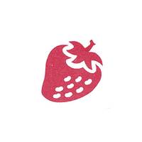 Ministempel Erdbeere Ministempel Erdbeere