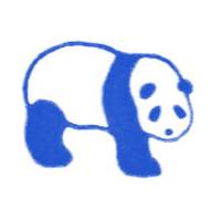 Ministempel Panda