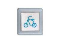 Piktogramm Stempel Fahrrad