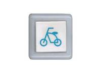 Piktogramm Stempel Fahrrad Piktogramm Stempel Fahrrad