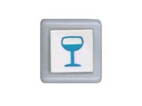 Piktogramm Stempel Weinglas